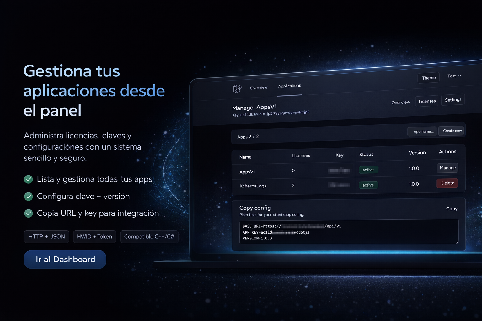 ZentryAuth panel view